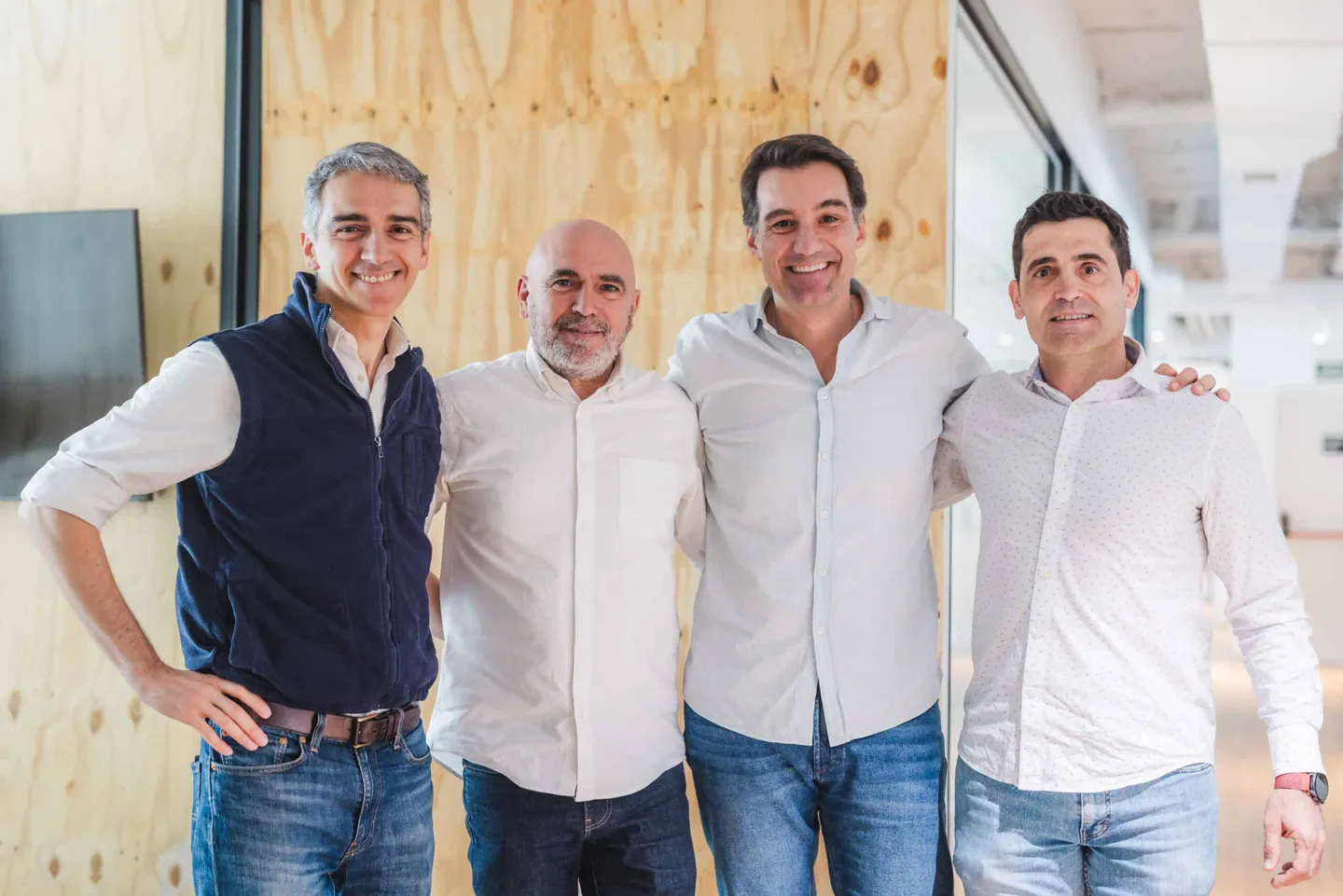 Tietai founders and investors at the seed-round announcement